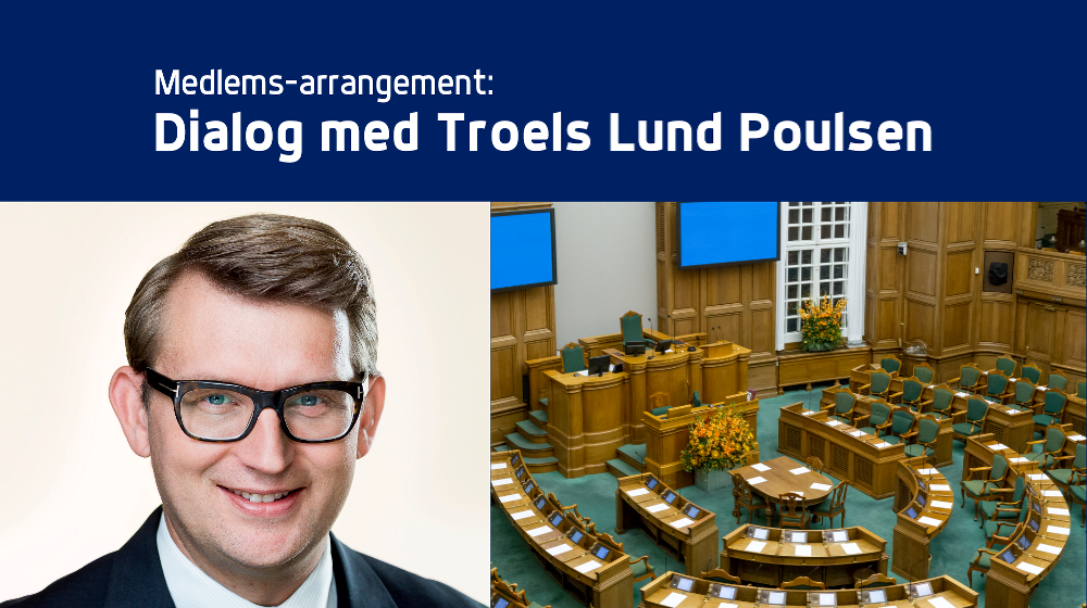 Erhvervspolitisk dialog med Troels Lund Poulsen